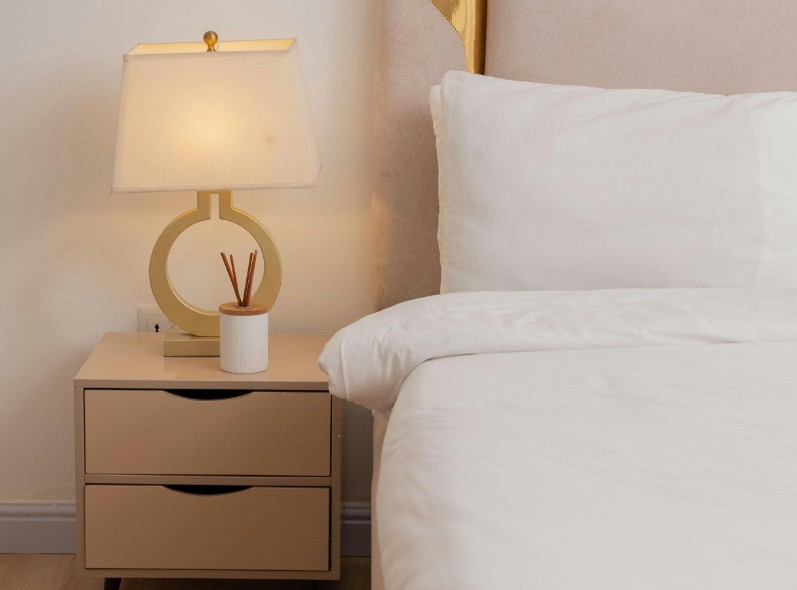 Kontinentalseng i soveværelse